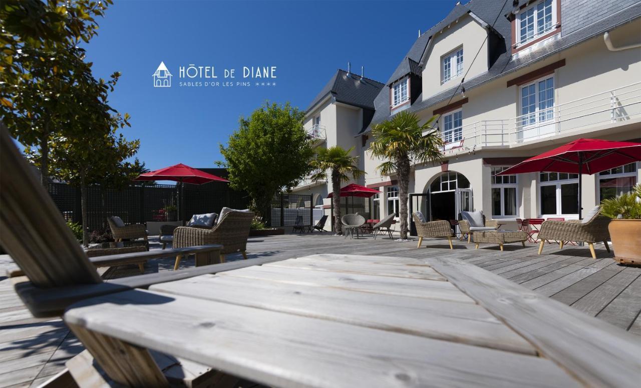Hotel De Diane Сабль-д'Ор-ле-Пен Екстер'єр фото