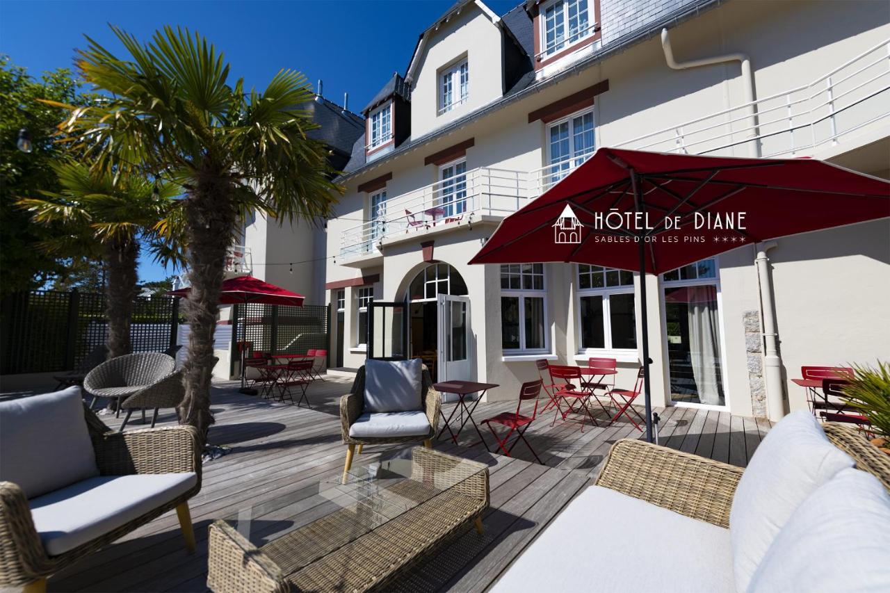Hotel De Diane Сабль-д'Ор-ле-Пен Екстер'єр фото